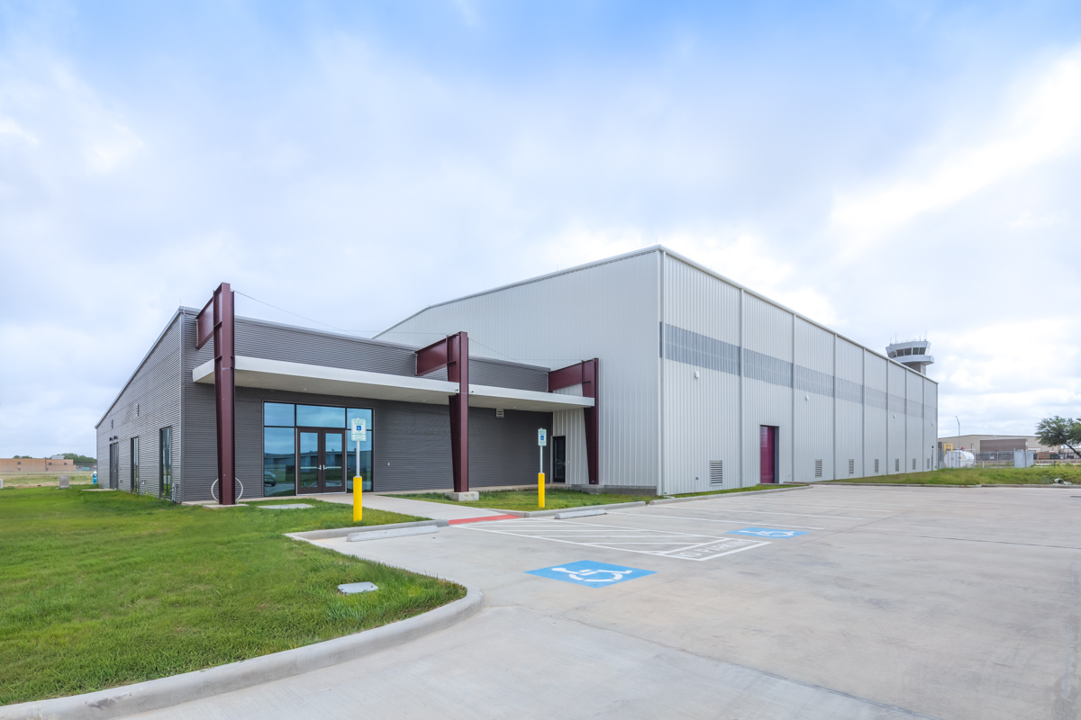 texas southern university hangar architecture photography