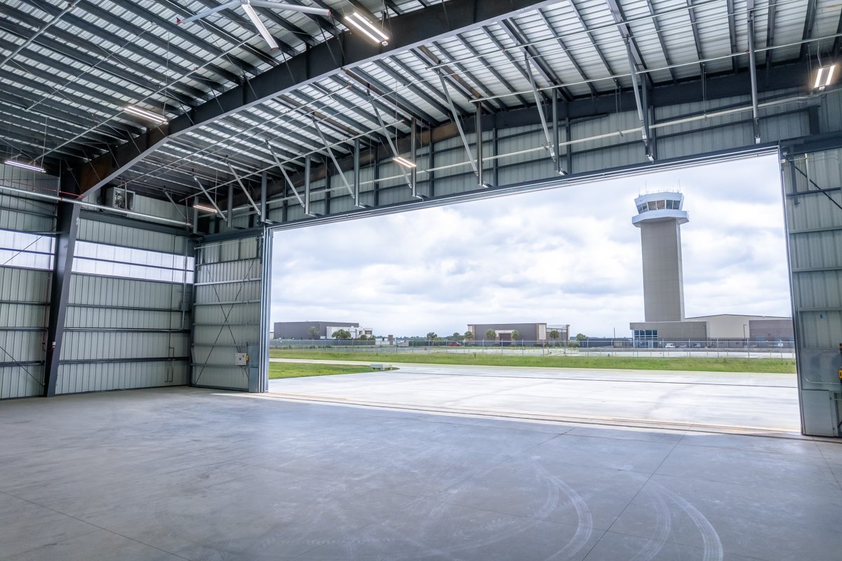 texas southern university hangar architecture photography