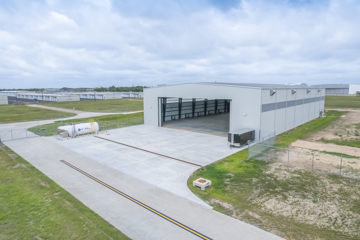 texas southern university hangar architecture photography