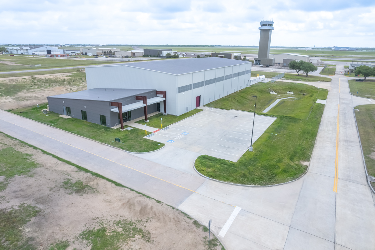 texas southern university hangar architecture photography