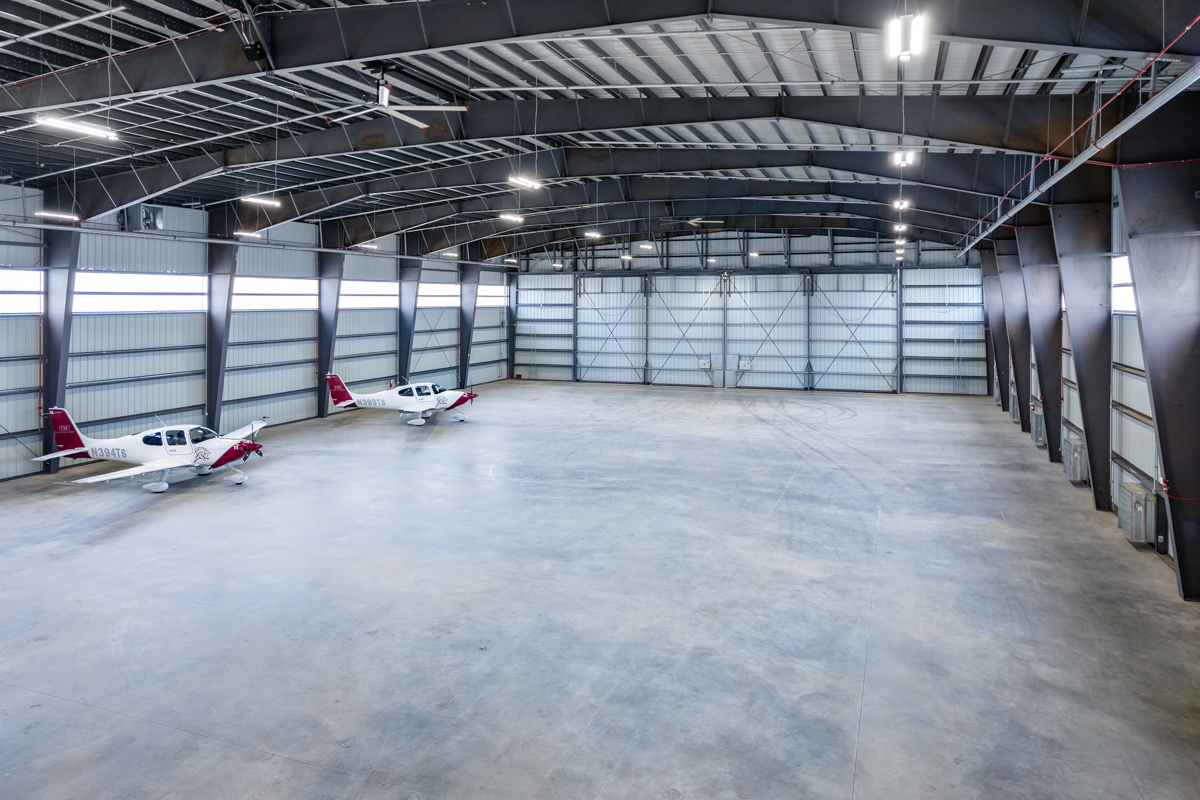 texas southern university hangar architecture photography