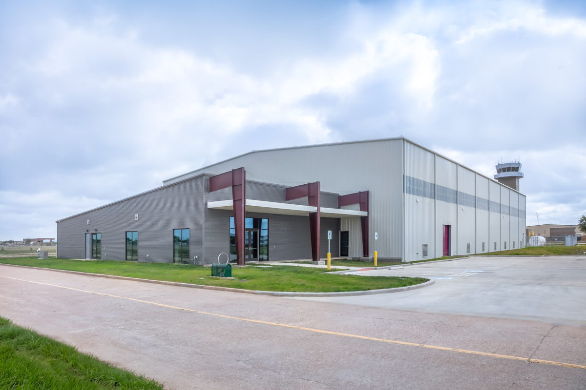 texas southern university hangar architecture photography